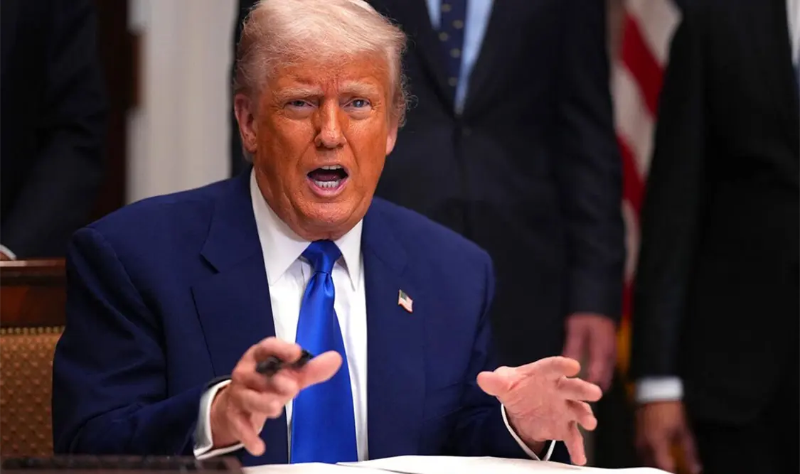 No me permiten hacer aquello para lo que me han elegido: Trump. Cortesía