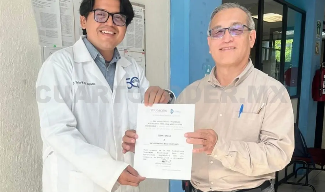 Adhesión del Dr. Valdivieso a Probiotec en el ITTG. Cortesía