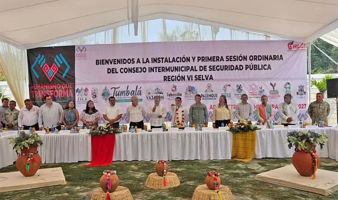 Se llevó a cabo la instalación del Consejo Intermunicipal de Seguridad Pública. Cortesía