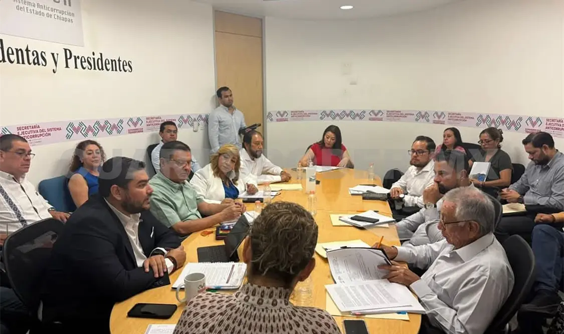 Con estas acciones reafirman el compromiso para combatir la corrupción en la entidad con Cero Impunidad. Cortesía