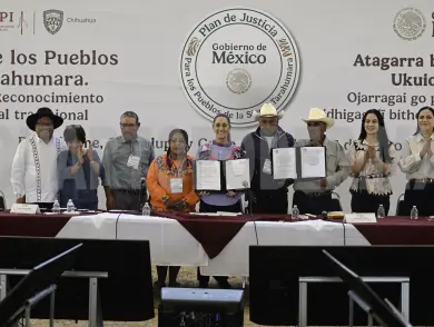 Sheinbaum restituye 820 hectáreas a pueblos indígenas