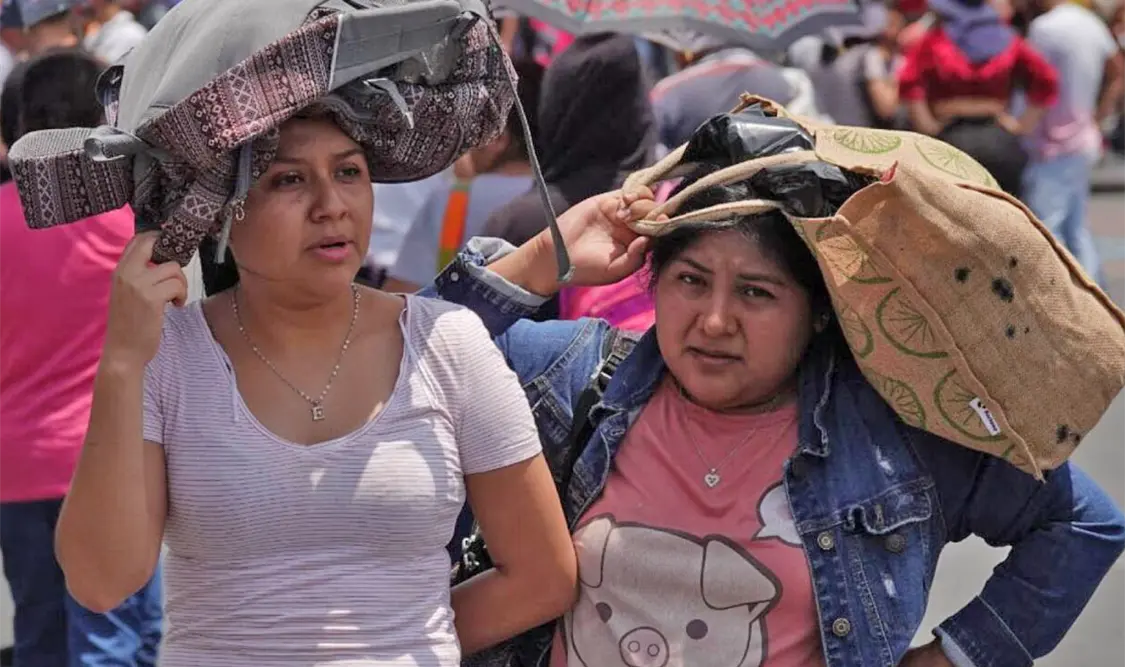 En Veracruz la sensación térmica es de 55 ºC en el sur y 48 en el norte de la entidad. Cortesía