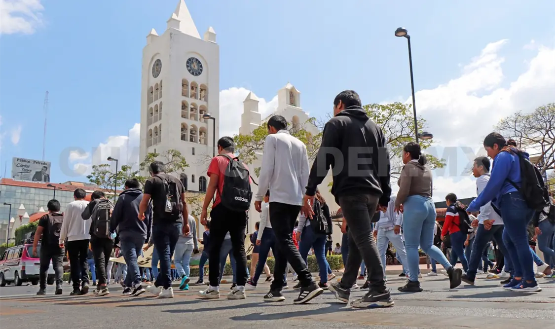 Pidieron se salvaguarde la integridad de los normalistas. Diego Pérez / CP