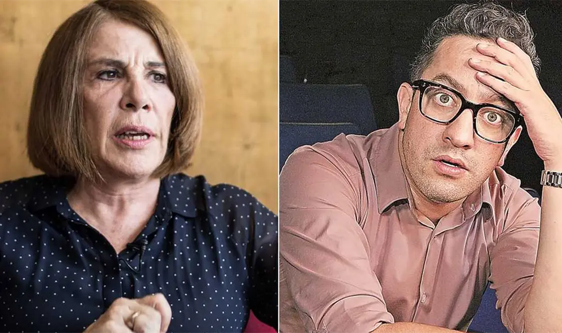 Chumel y Sabina discuten en redes