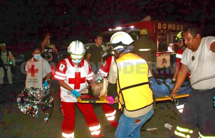 Encontronazo en carretera; el responsable falleció
