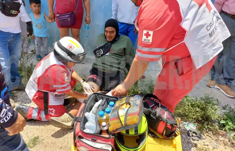 Motoristas accidentados por falta de precaución