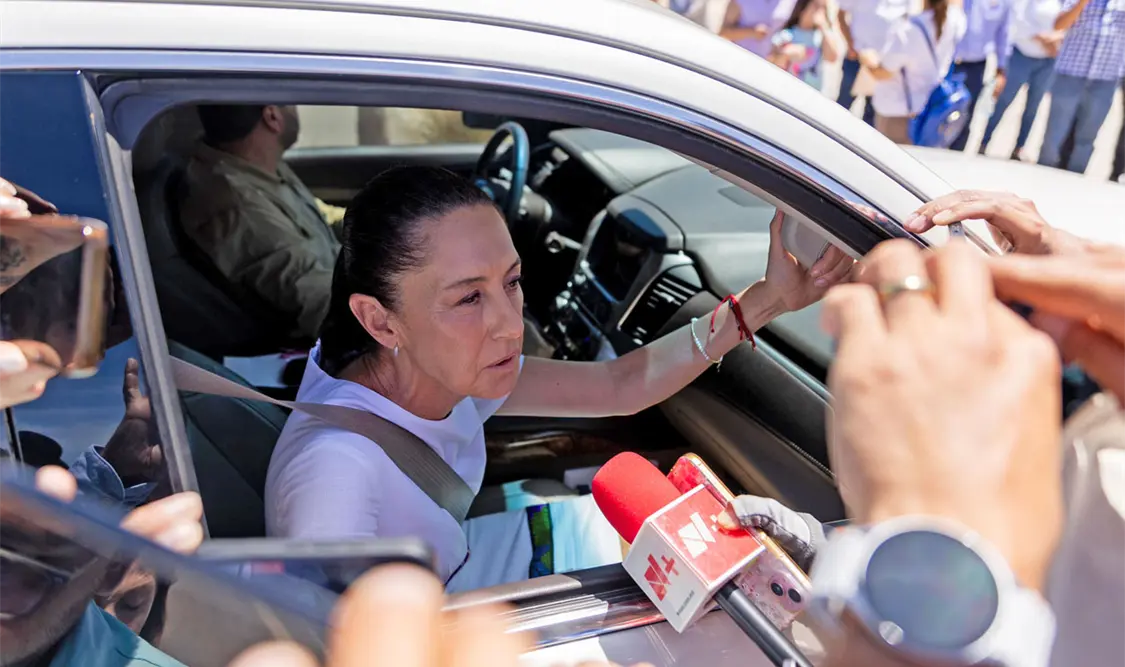 La presidenta hizo llamado, en BCS, de no politizar accidente de buque en NY. El Universal