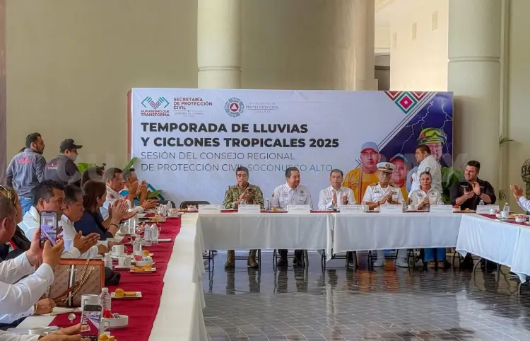 Activan consejos regionales ante temporada de lluvias