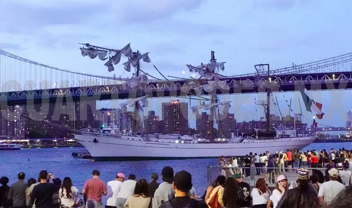 Sheinbaum condena críticas por accidente del buque “Cuauhtémoc”: “Es mezquindad”