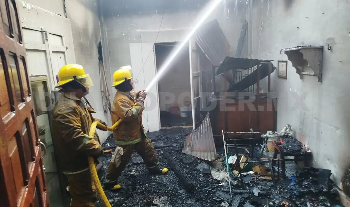 La madrugada del domingo se registró una fuerte movilización de los cuerpos de emergencia. Genaro Sánchez / CP