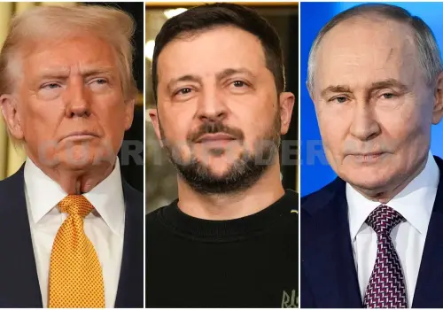 Donald Trump y Putin hablan de la guerra en Ucrania