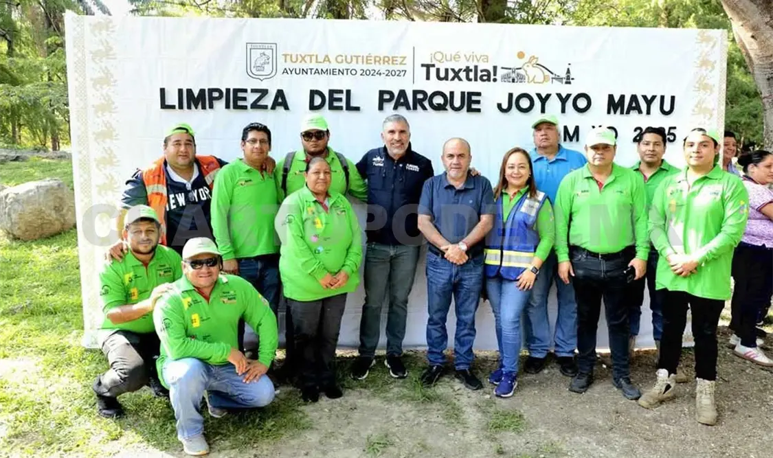Estas acciones forman parte de la recuperación y cuidado de los espacios públicos. Cortesía