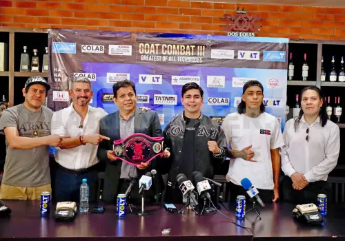Presentan la tercera función de GOAT MMA