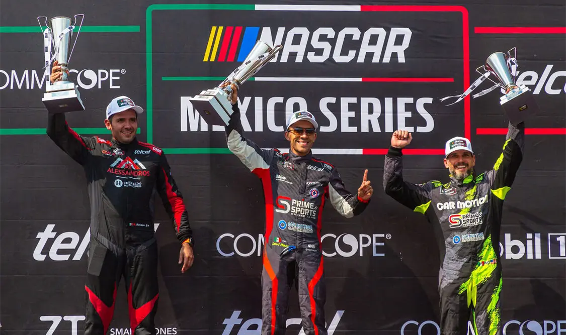 Xavi Razo ganó la carrera denominada Aguascalientes El Gigante de México, que marcó la cuarta fecha. Cortesía