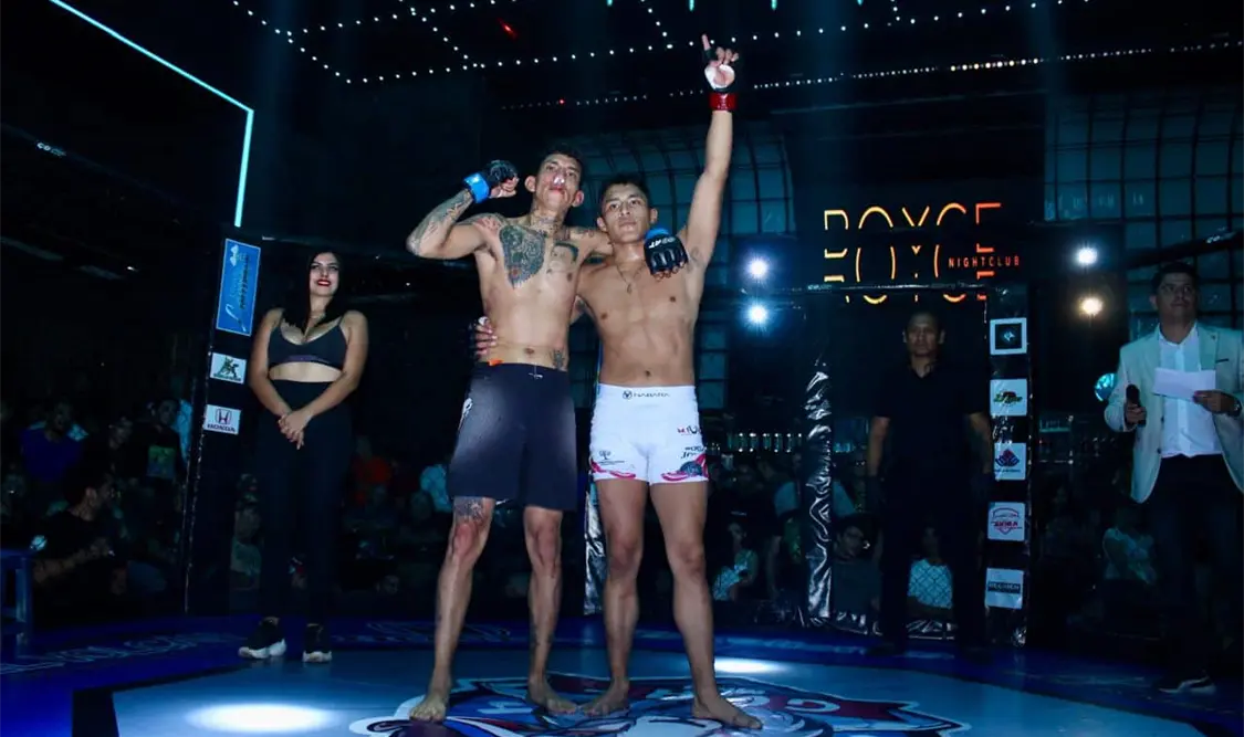 Además de las cinco contiendas profesionales, se presentarán ocho de corte amateur en GOAT MMA III. Cortesía