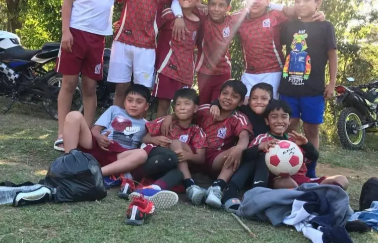 Goles y festejos en la sierra de Chiapas 