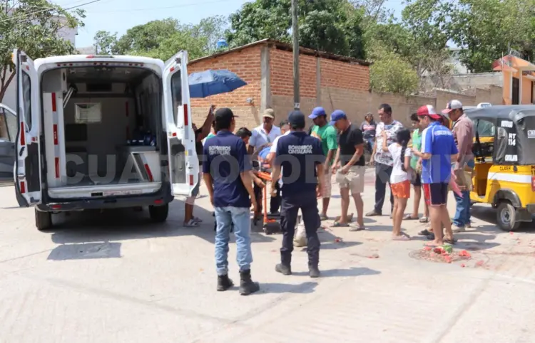 La atropella motorista y resulta fracturada