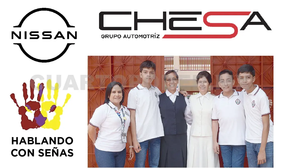 Los estudiantes agradecieron el apoyo del grupo automotriz Chesa para que puedan viajar. Carlos López / CP