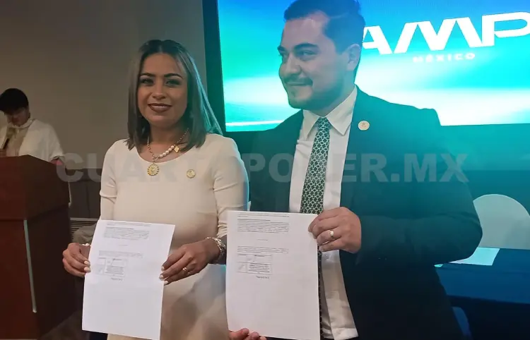 Gabriel González, asume presidencia de la AMPI