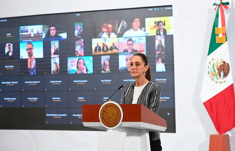 Sheinbaum expresa su apoyo a Clara Brugada