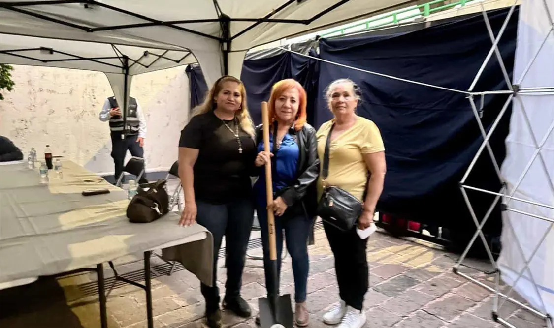 Activista Ceci Flores pide a Rosario Piedra fortalecer protección a periodistas y defensores de DDHH. Cortesía