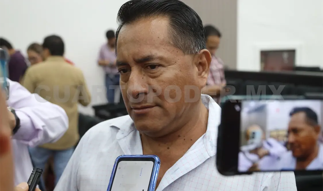 Bersaín Gutiérrez, presidente municipal. Carlos López / CP