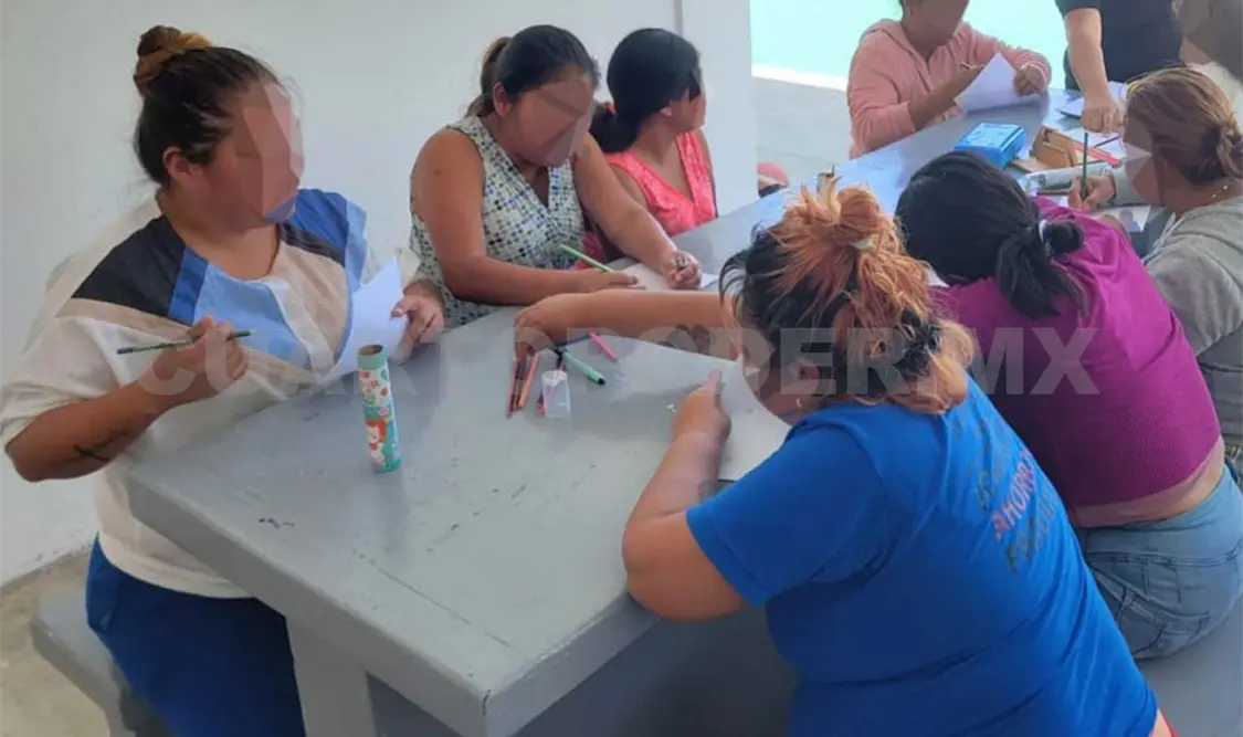 Realizan taller con mujeres privadas de la libertad
