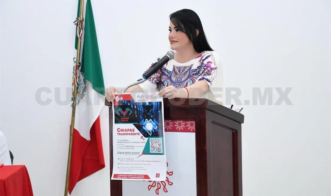 Advierten mano dura contra la corrupción en Chiapas. Diego Pérez / CP