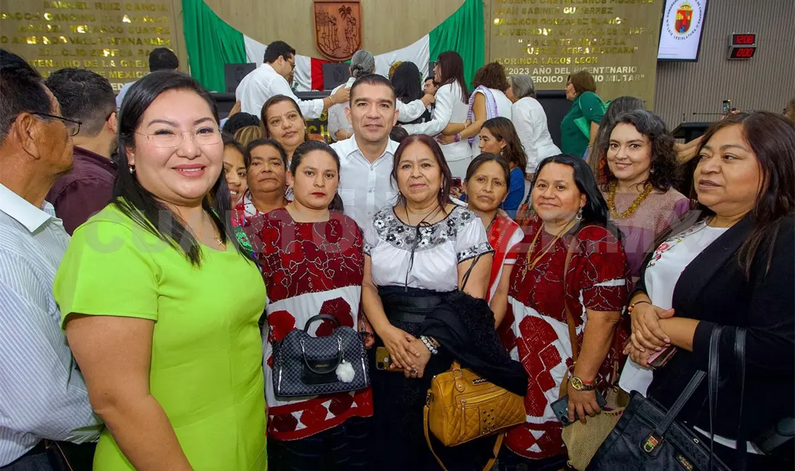 Avendaño Bermúdez destacó la participación de las mujeres en la toma de decisiones políticas de nuestro estado y el país. CP