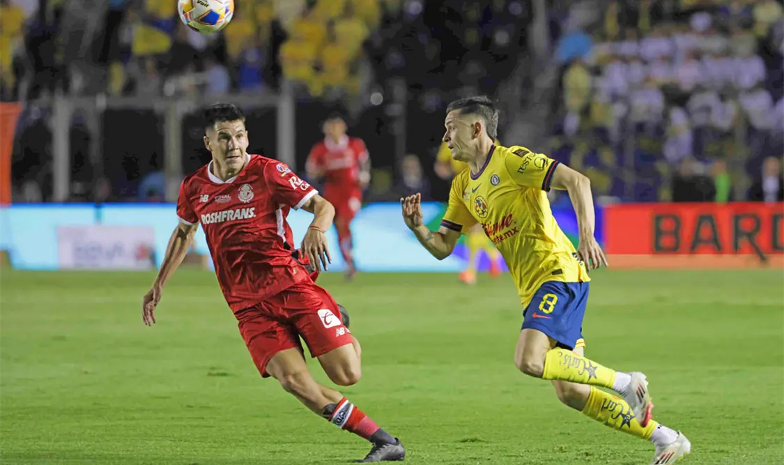 En el primer partido de la final, América y Toluca no se hicieron daño en el estadio Ciudad de los Deportes. El Universal
