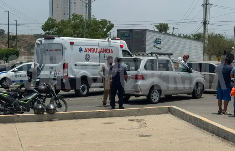 Un lesionado en encontronazo entre particulares