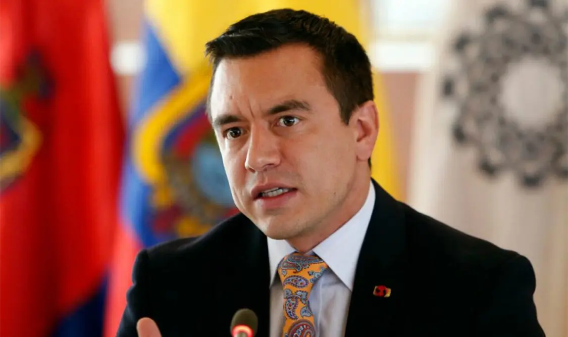Daniel Noboa, reelecto presidente de Ecuador. Cortesía