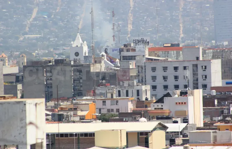 Clasifican de “mala” la calidad del aire en la capital