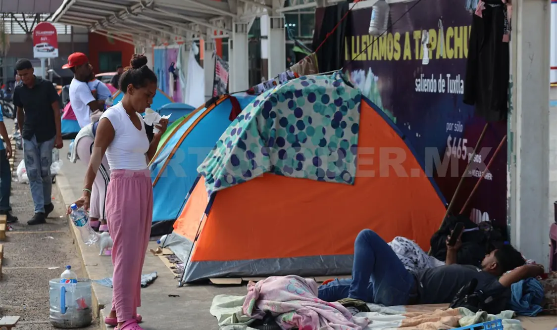 Las personas en tránsito han decidido quedarse en México. Carlos López / CP