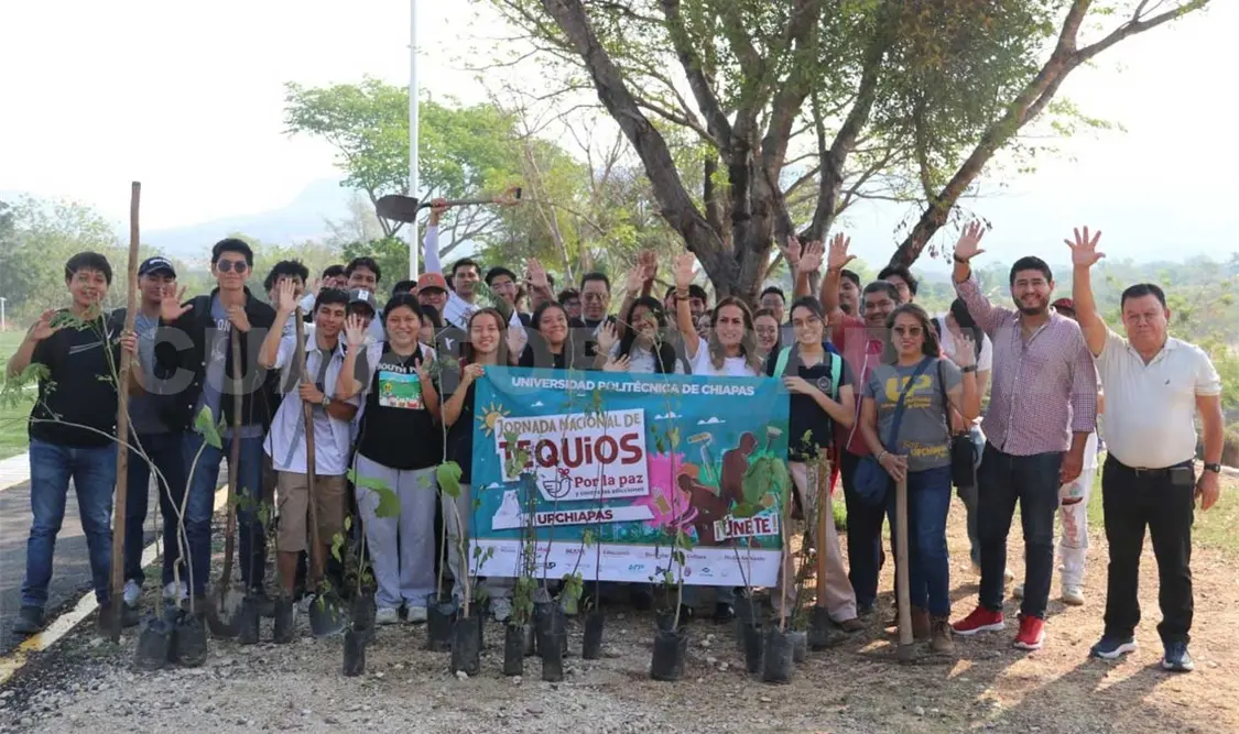 Participa UPN en Jornada Nacional de Tequios