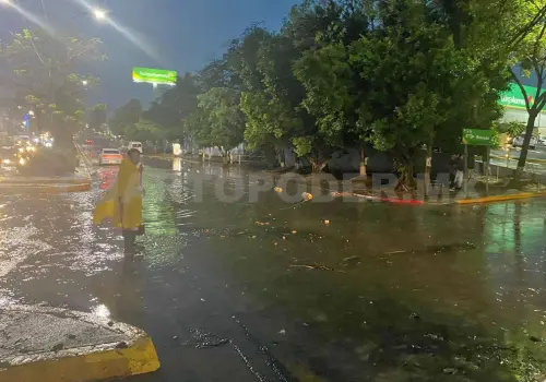 Cae la primera gran lluvia de la temporada
