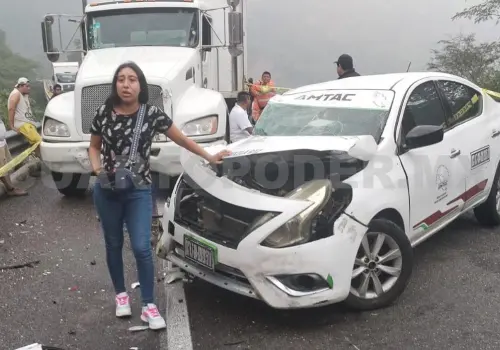 Fatal choque carretero salda con un deceso