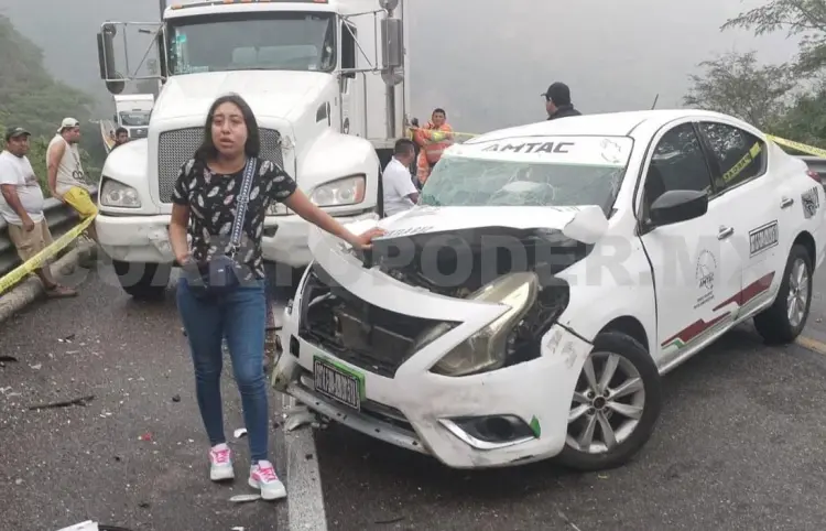 Fatal choque carretero salda con un deceso
