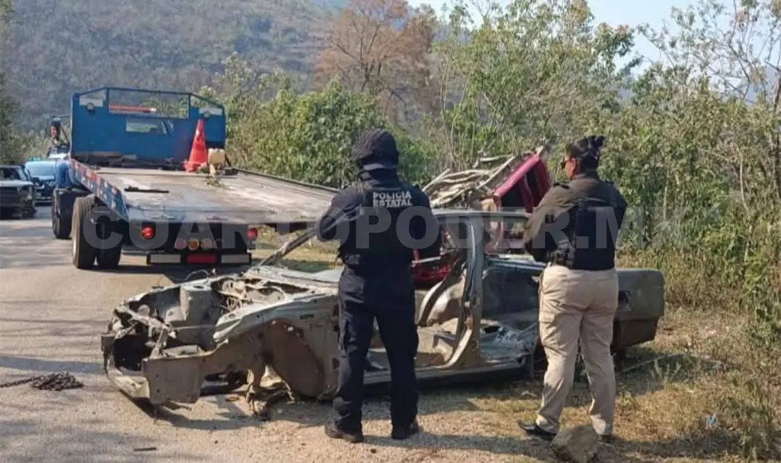 Recuperaron tres vehículos desvalijados en Jitotol. La Fiscalía ya investiga los hechos. CP