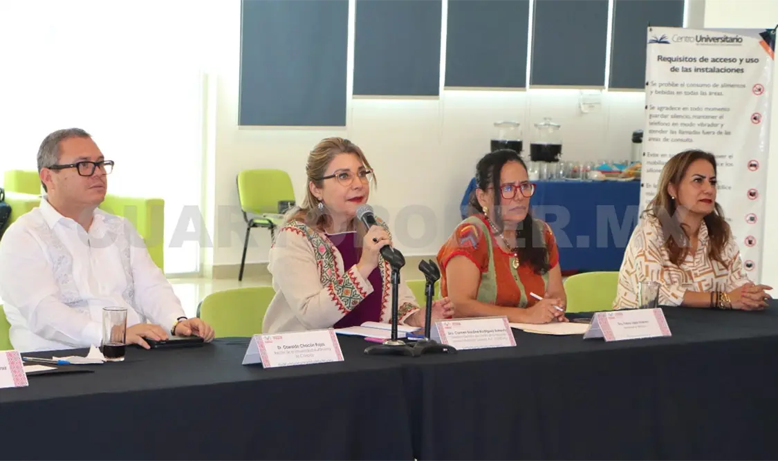 La directora destacó que los jóvenes de comunidades originarias deben tener las mismas oportunidades. Cortesía