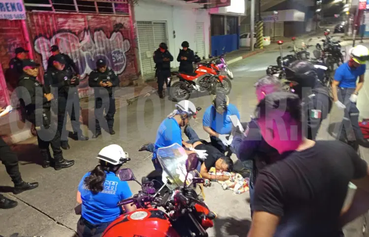 Golpean a sujeto por resistirse a un asalto