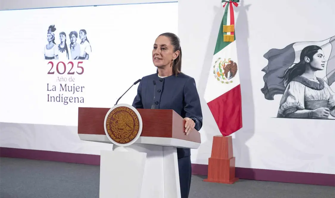 Sheinbaum puntualizó que ante el paro de labores de la Coordinadora, solo son 9 % de las escuelas las que están en paro. Cortesía