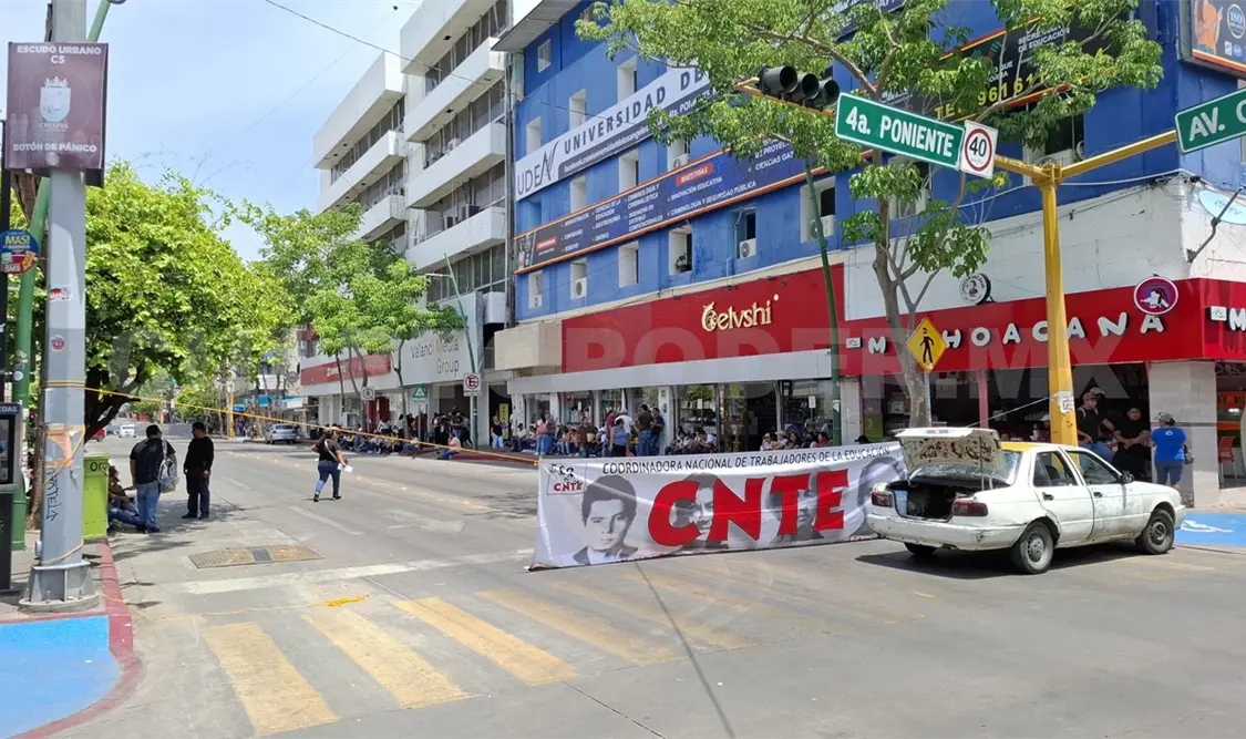 Chiapas es la entidad con más planteles en paro de labores. Diego Pérez / CP