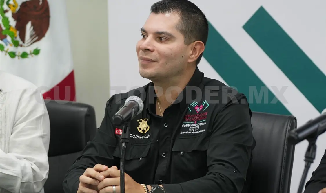 Óscar Alberto Aparicio Avendaño titular de la SSP. CP