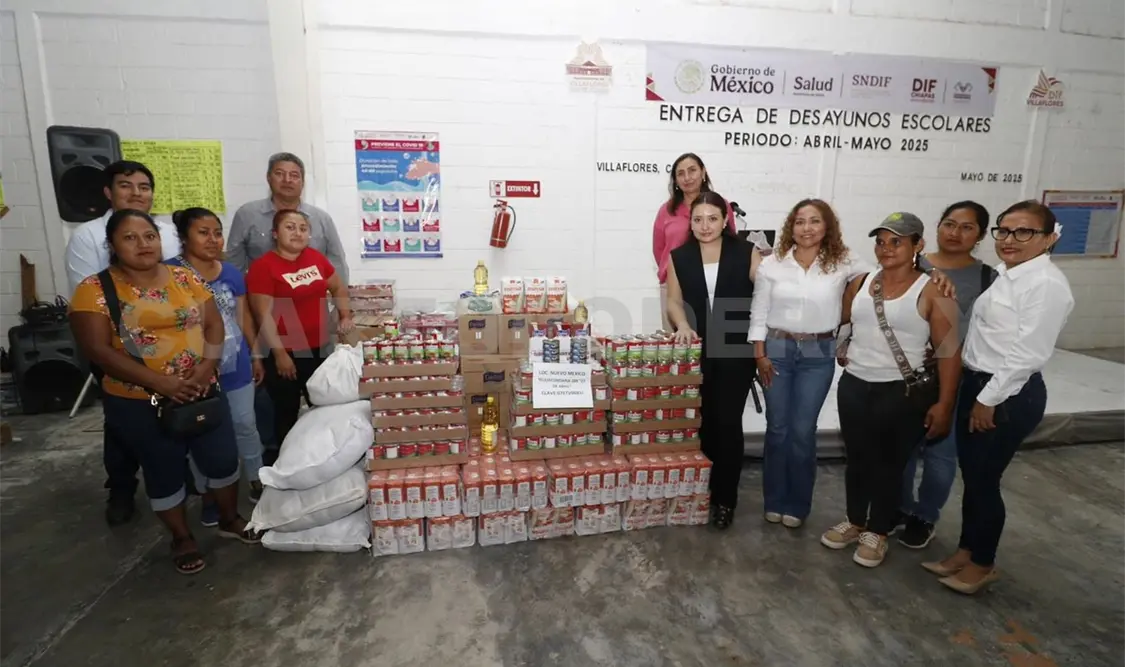 Se benefició a 254 escuelas, con la distribución de 742 mil 835 desayunos para 25 mil 615 niñas y niños del municipio. CP