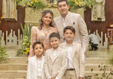 Hermanitos reciben la bendición de Dios
