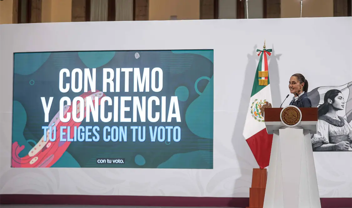 A través de un enlace, Claudia inauguró el Centro de Salud Urbano de Jerez, Zacatecas, que atenderá a más de 36 mil personas. Cortesía