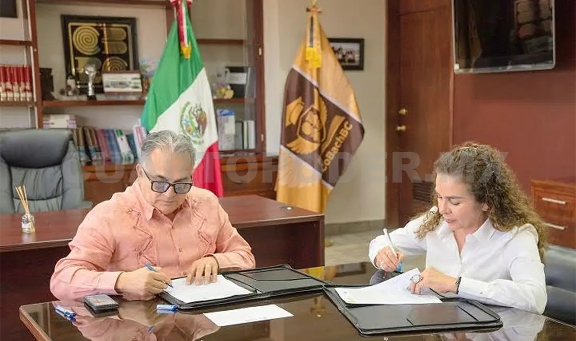 Firma de un convenio de colaboración con el objetivo de fortalecer la profesionalización. Cortesía