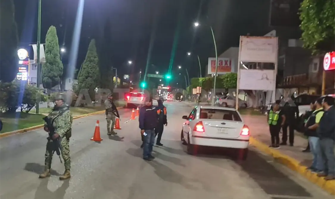 El operativo llevado a cabo en diversos municipios es para salvar la vida. Cortesía