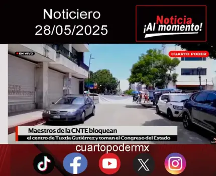 #Noticiero TVO #TuDiarioVivir con Adolfo Luján.